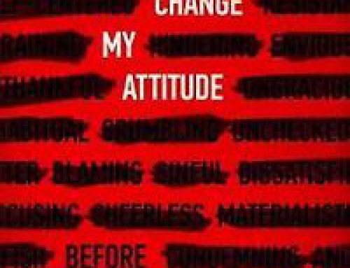 LORD CHANGE MY ATTITUDE (Wednesdays 7pm)